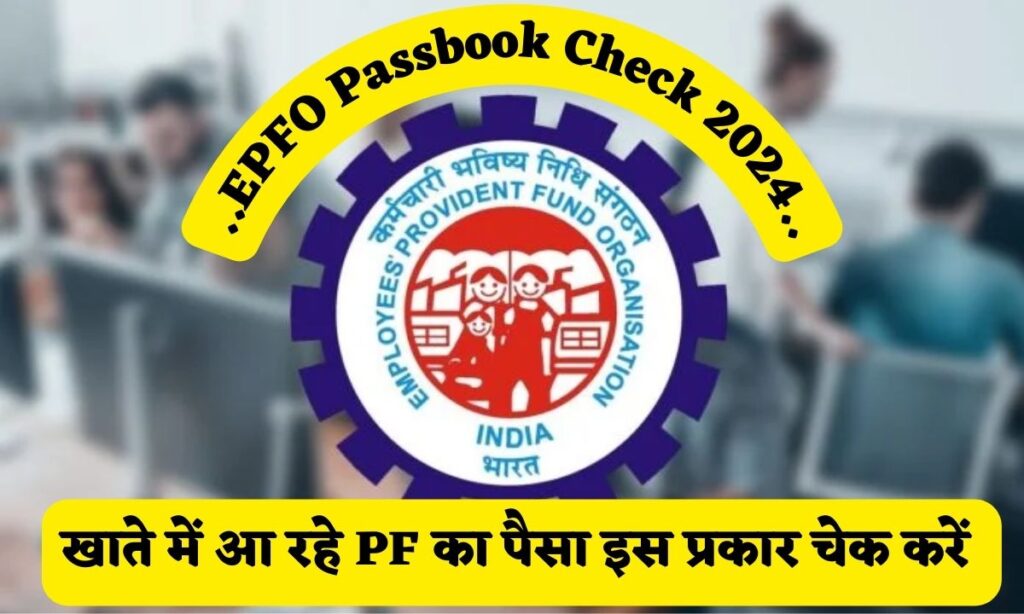 EPFO Passbook check
