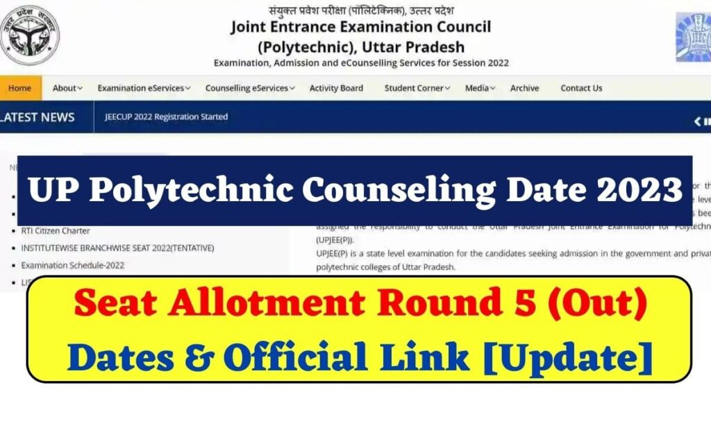 UP Polytechnic Counseling Date 2023