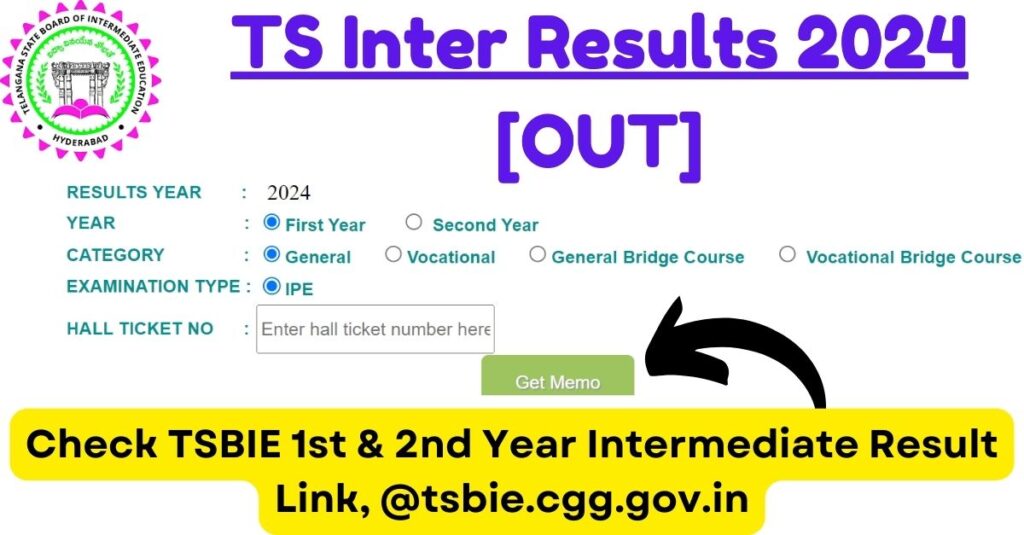 TS Inter Results 2024 